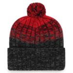 zadní strana zimní čepice CHICAGO BLACKHAWKS ´47 BRAND CASCADE BK