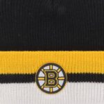logo na zimní čepici BOSTON BRUINS ´47 BRAND SPLIT CUFF KNIT BK