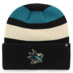 Zimní čepice SAN JOSE SHARKS ´47 BRAND CLUBHOUSE JENNINGS BK