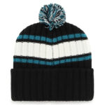 zadní strana zimní čepice SAN JOSE SHARKS ´47 BRAND PLATEAU BK