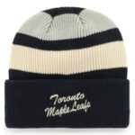 zadní strana zimní čepice TORONTO MAPLE LEAFS ´47 BRAND CLUBHOUSE JENNINGS NY