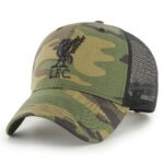 Stylová kšiltovka FC LIVERPOOL ´47 BRAND CAMO BRANSON se síťkou