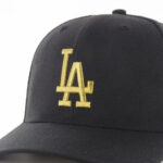 logo na kšiltovke LA DODGERS ´47 BRAND MVP DP METALLIC BKA