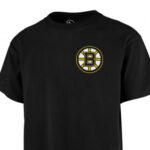 detail loga na tričku BOSTON BRUINS ´47 BRAND BACKER ECHO JB
