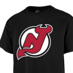 detail loga na tričku NEW JERSEY DEVILS ´47 BRAND ECHO TEE JBI