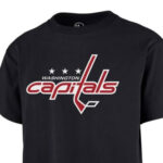 detail loga na tričku WASHINGTON CAPITALS ´47 BRAND ECHO TEE NY