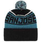 zadní strana zimní čepice SAN JOSE SHARKS ´47 BRAND STYLUS BK