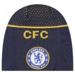 Zimní čepice FC CHELSEA NEW ERA ENGENEERED SKULL BEANIE NAVY
