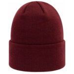zadní strana zimní čepice NY YANKEES NEW ERA TEAM BURGUNDY